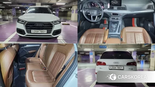 Audi Q5 (FY) 2020 Белый из Кореи