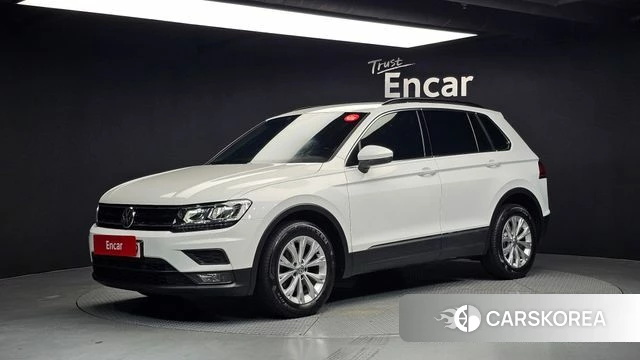 Volkswagen Tiguan second Generation 2018 Белый из Кореи