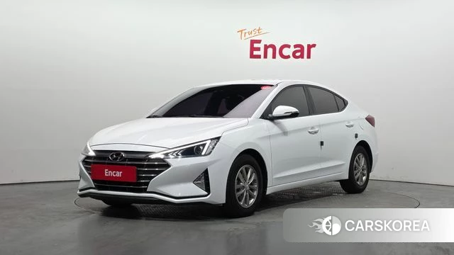 Hyundai The New Avante AD 2019 Белый из Кореи