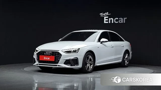 Audi A4 (B9) 2020 Белый из Кореи