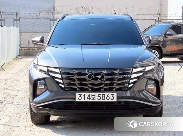 Hyundai Tucson (NX4) 2021 Серый из Кореи