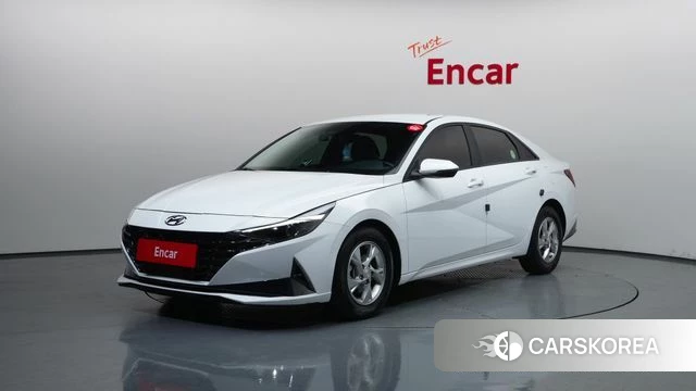 Hyundai Avante (CN7) 2020 Белый из Кореи