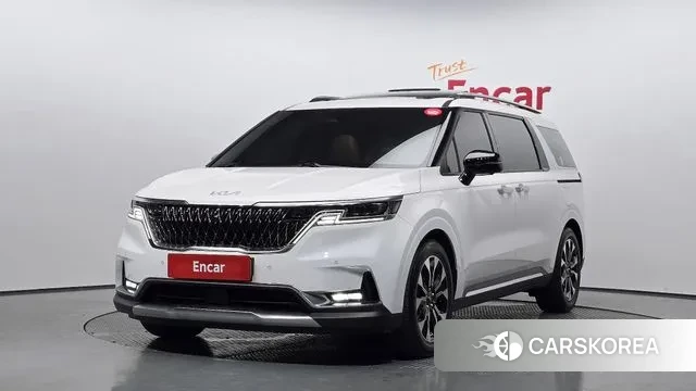 Kia Carnival 4th generation 2021 Белый из Кореи