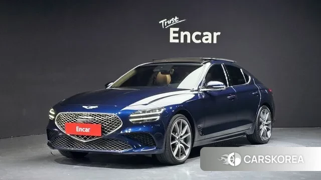 Genesis The New G70 2021 Синий из Кореи