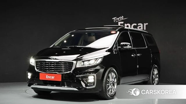 Kia The New Carnival 2018 Черный из Кореи