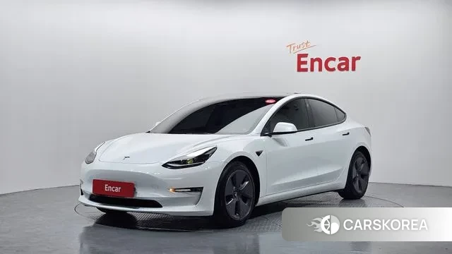 Tesla Model 3 2022 Белый из Кореи