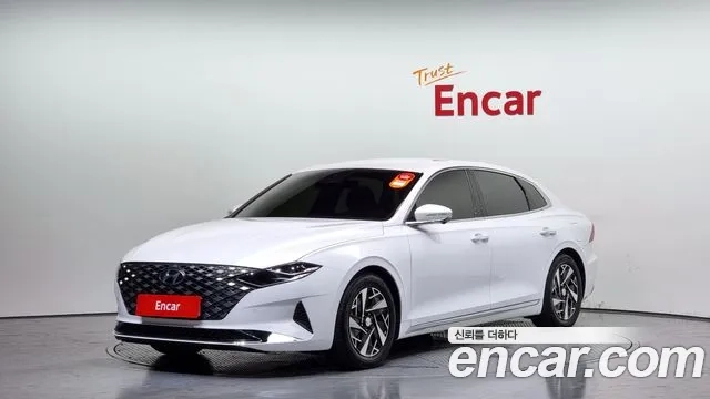 Hyundai The New Grandeur IG Hybrid 2020 Белый из Кореи