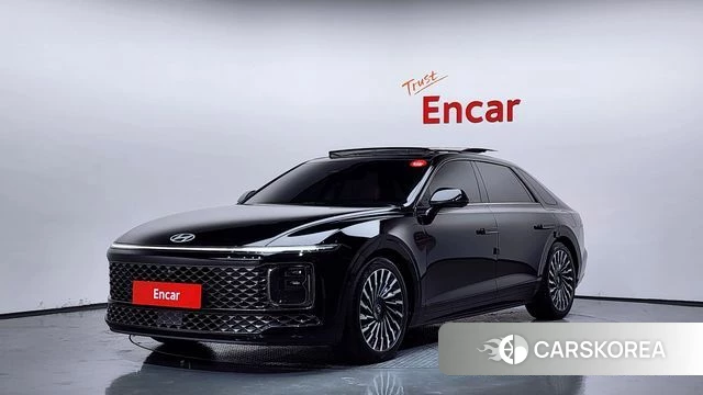 Hyundai Grandeur (GN7) 2024 Черный из Кореи