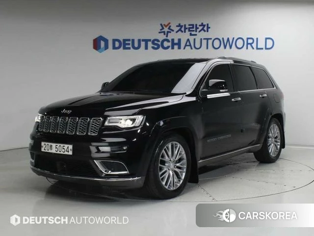 Jeep Grand Cherokee 2018 Черный из Кореи