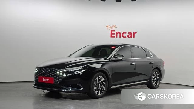 Hyundai The New Grandeur IG Hybrid 2022 Черный из Кореи