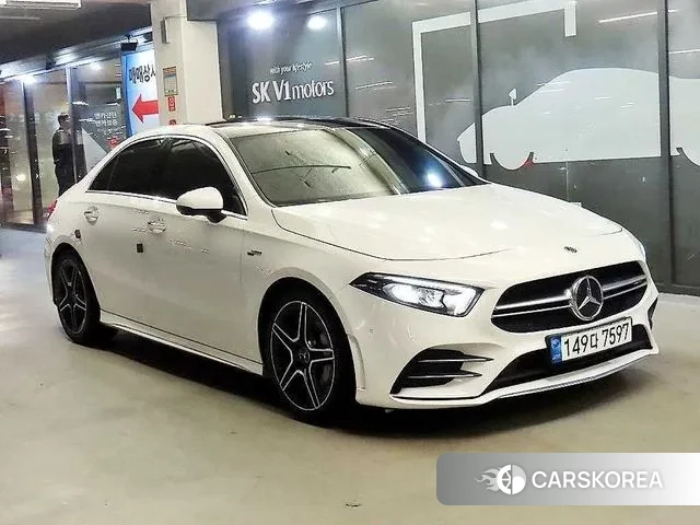 Mercedes-Benz A-Class W177 2020 Белый из Кореи