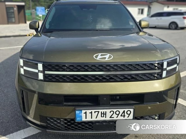 Hyundai Santa Fe (MX5) 2024 Зеленый из Кореи