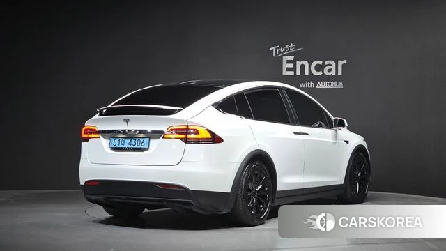 Tesla Model X 2019 Белый из Кореи