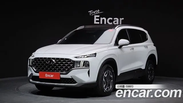 Hyundai The New Santa Fe 2023 Белый из Кореи