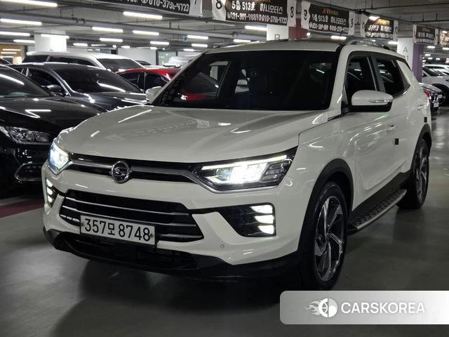 Ssangyong Beautiful Korando 2019 Белый из Кореи
