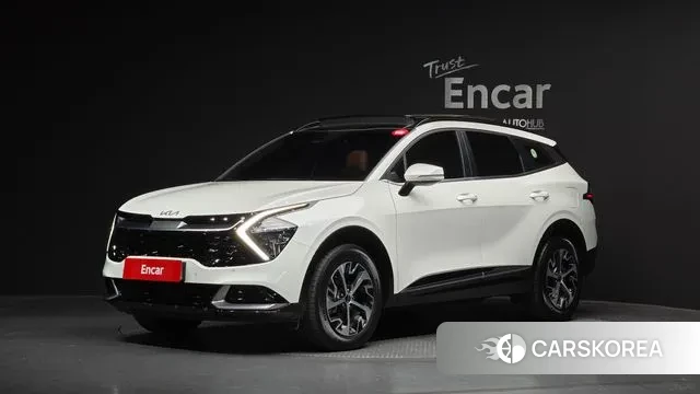 Kia Sportage 5th Generation Hybrid 2022 Белый из Кореи