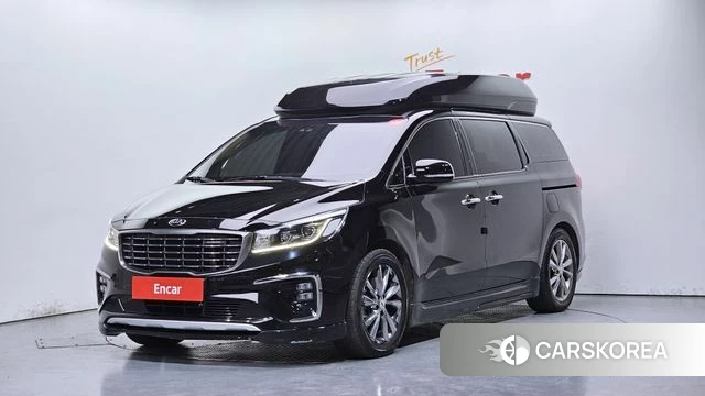 Kia The New Carnival 2018 Черный из Кореи