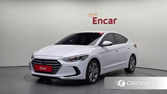 Hyundai Avante AD 2018 Белый из Кореи