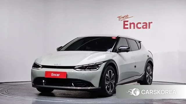 Kia EV6 2022 Жемчужный цвет из Кореи