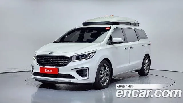 Kia The New Carnival 2018 Белый из Кореи