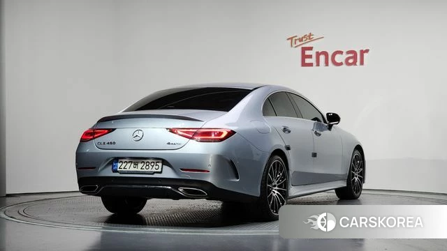 Mercedes-Benz CLS-Class C257 2021 Светло-серебряный цвет из Кореи