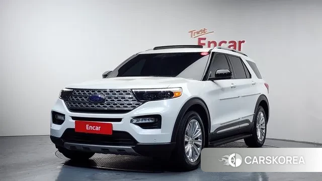 Ford Explorer 6th Generation 2019 Белый из Кореи