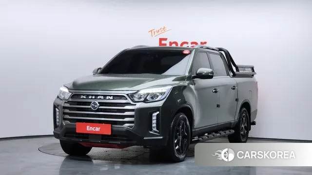 Ssangyong The New Rexton Sports Cannes 2022 Зеленый из Кореи