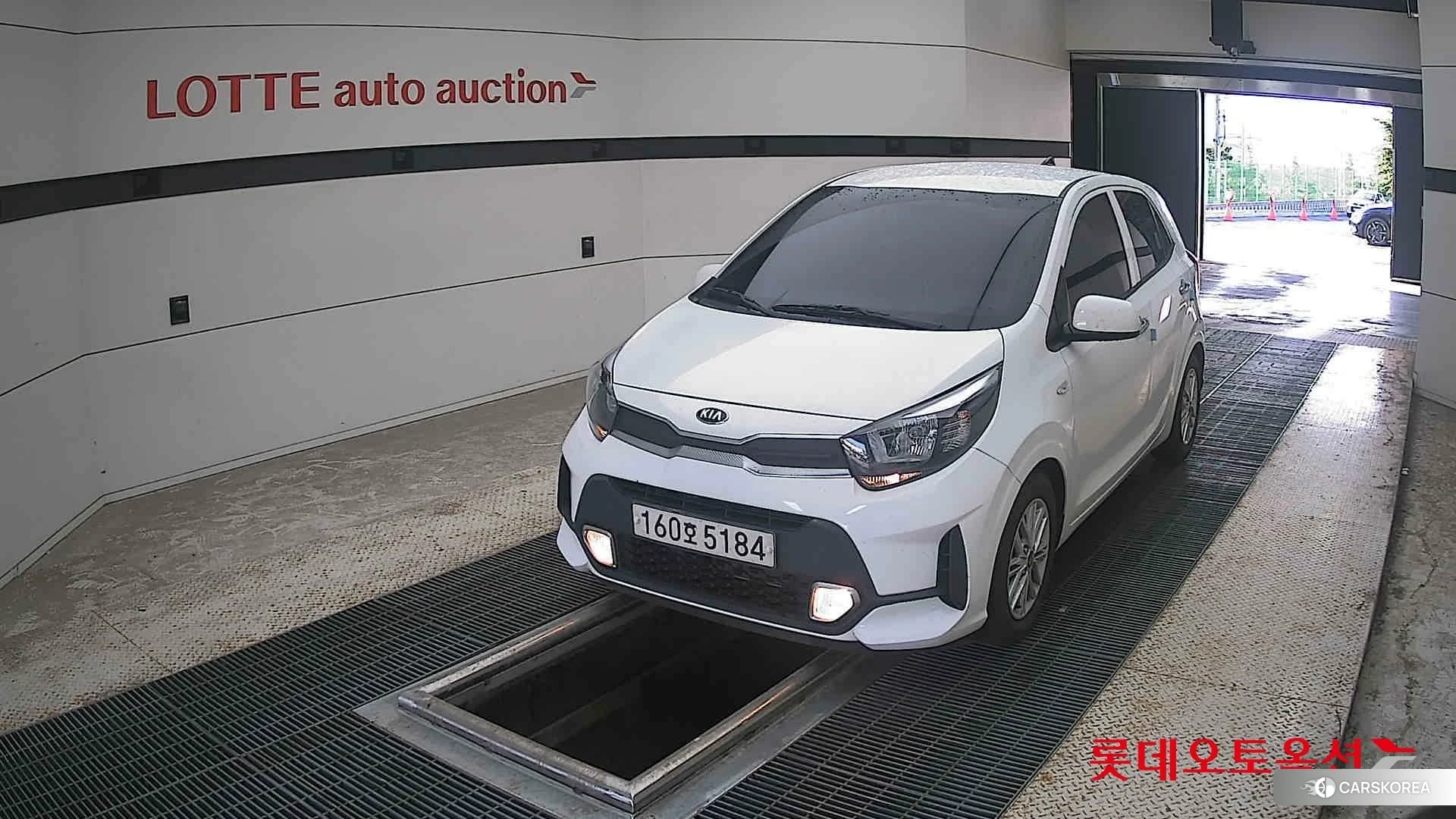Kia Morning 2021 Clear White из Кореи