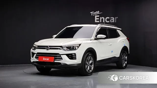 Ssangyong Beautiful Korando 2021 Белый из Кореи