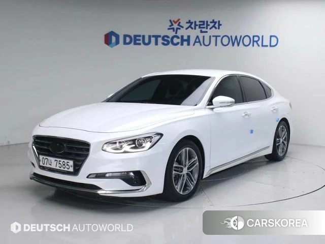 Hyundai Grandeur IG 2018 Белый из Кореи