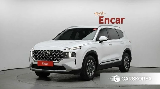 Hyundai The New Santa Fe 2022 Белый из Кореи