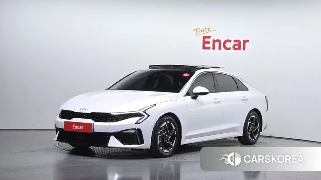 Kia The New K5 3rd generation 2024 Белый из Кореи