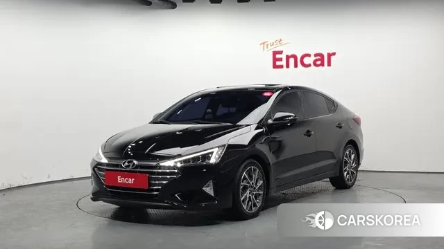 Hyundai The New Avante AD 2019 Черный из Кореи