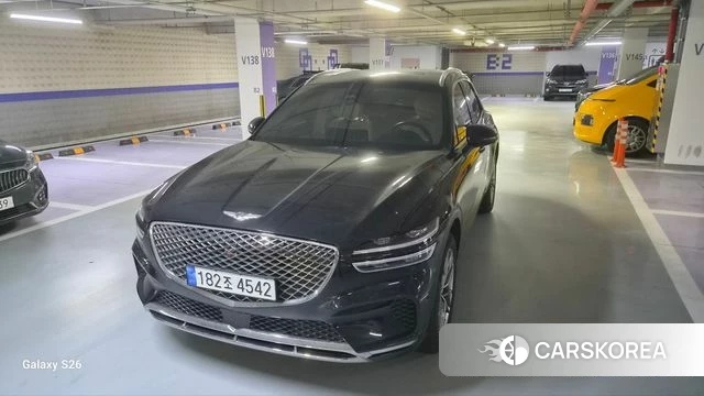 Genesis GV70 2022 Черный из Кореи