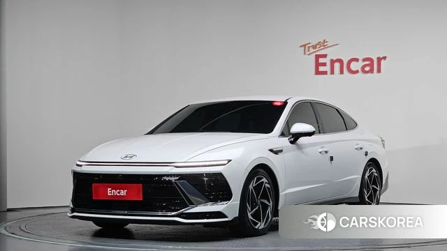 Hyundai Sonata D Edge (DN8) 2023 Белый из Кореи