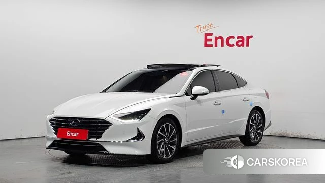 Hyundai Sonata (DN8) 2019 Белый из Кореи