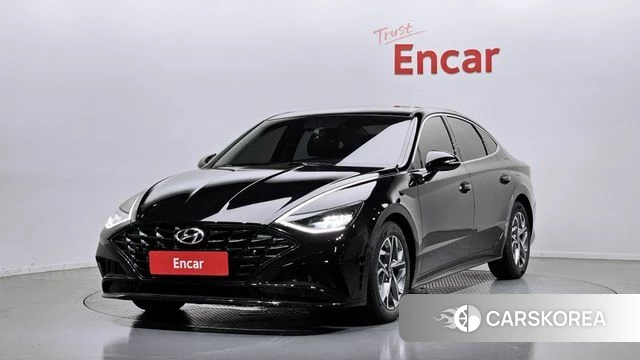 Hyundai Sonata (DN8) 2021 Черный из Кореи