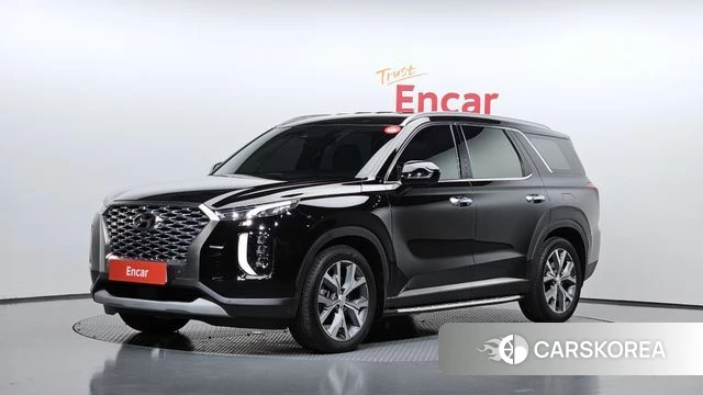 Hyundai Palisade 2022 Черный из Кореи