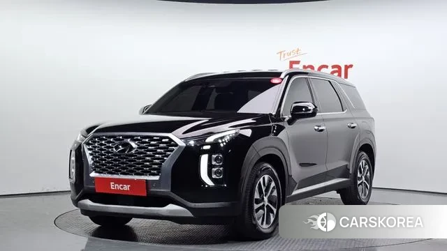 Hyundai Palisade 2021 Черный из Кореи