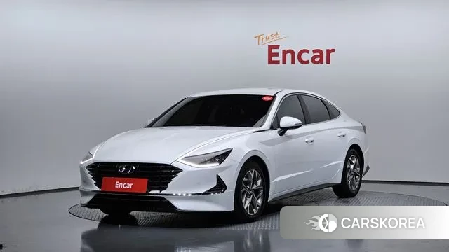 Hyundai Sonata (DN8) 2021 Белый из Кореи