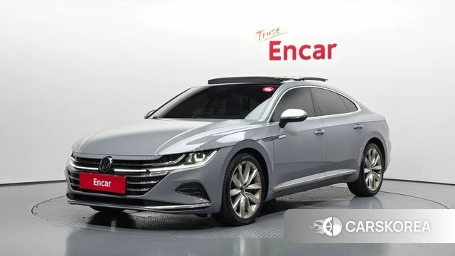 Volkswagen Arteon 2022 Серебристо-серый из Кореи
