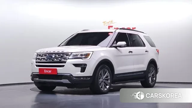 Ford Explorer 2018 Белый из Кореи