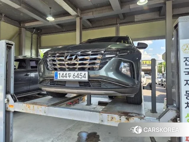 Hyundai Tucson (NX4) 2021 Серый из Кореи