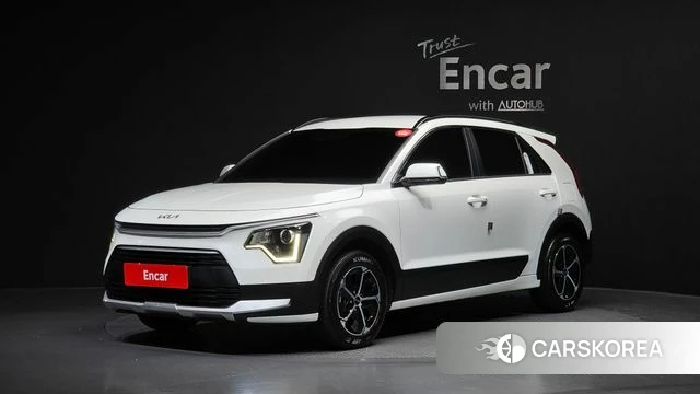 Kia Di Ol Nu Niro 2024 Белый из Кореи