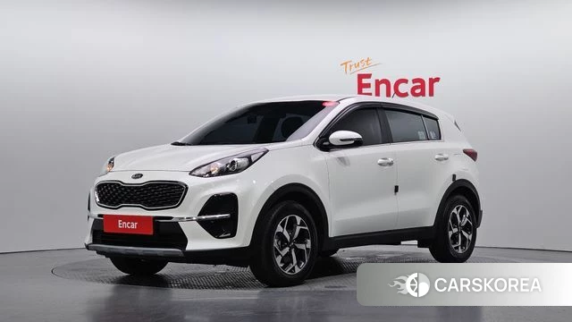 Kia Sportage The Bold 2021 Белый из Кореи