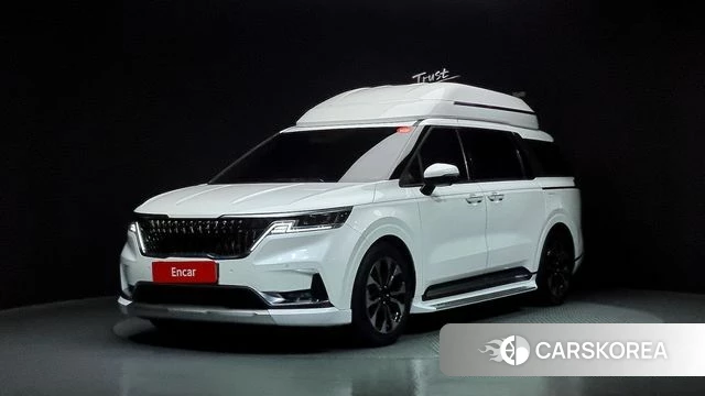 Kia Carnival 4th generation 2021 Белый из Кореи