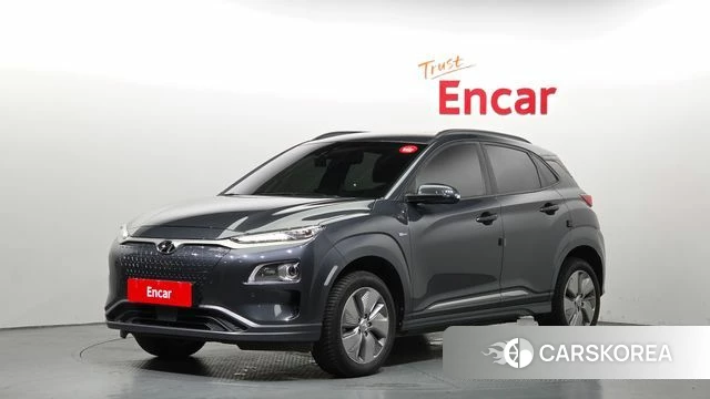 Hyundai Kona Electric 2021 Серый из Кореи
