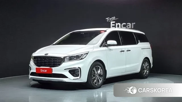 Kia The New Carnival 2018 Белый из Кореи
