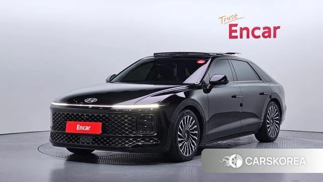 Hyundai Grandeur (GN7) 2023 Черный из Кореи