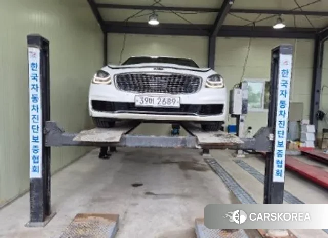 Kia More K9 2018 Белый из Кореи